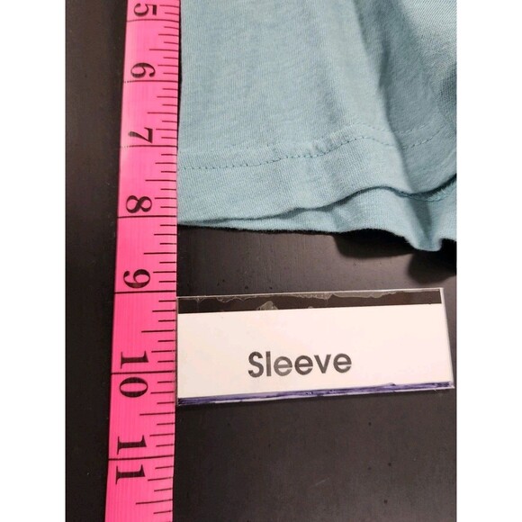 Love In Faith Womens Medium Green T-Shirt Floral Inspirational Quote Joy Love - Picture 13 of 13